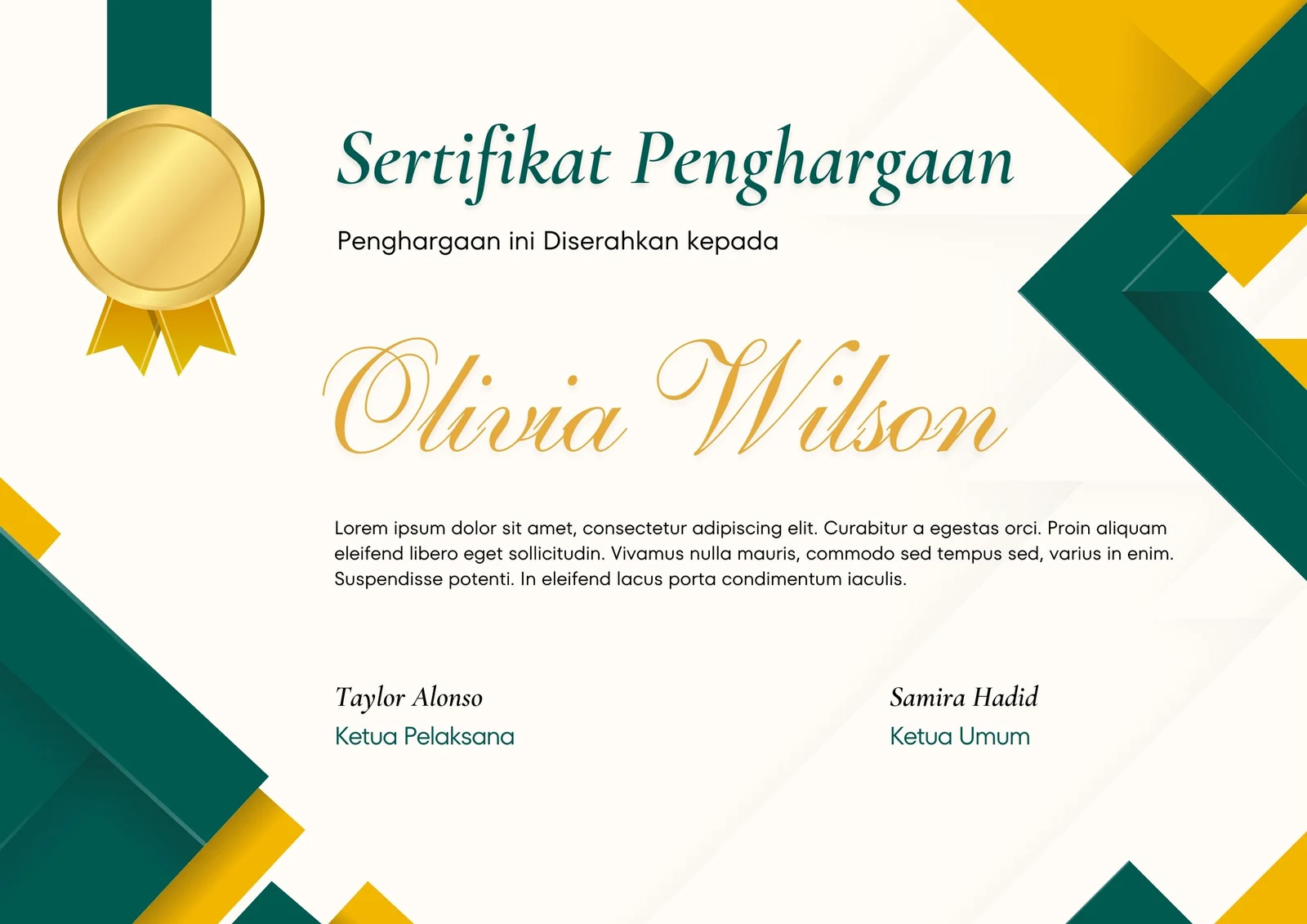 Certificate 1